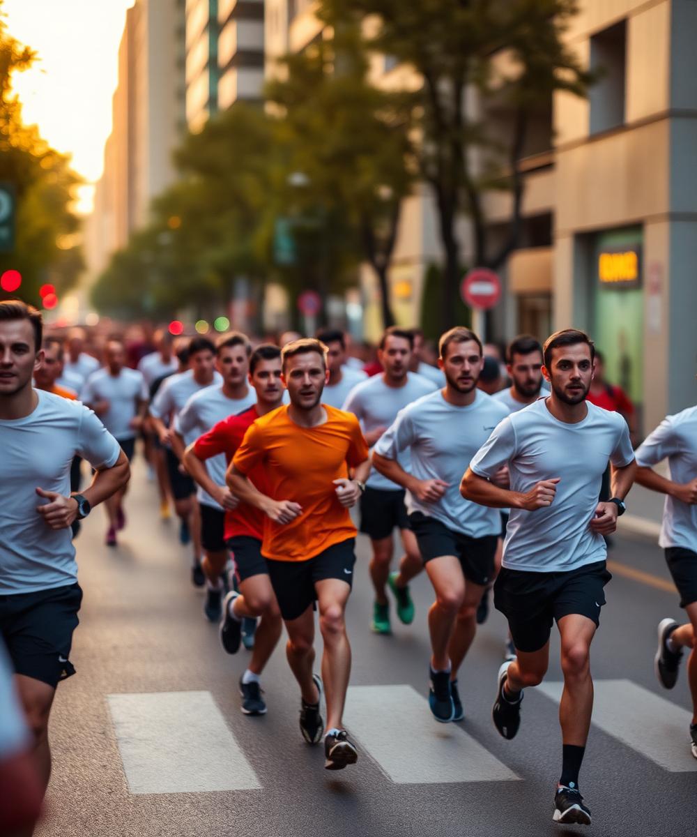 Uniformes personalizados para Corrida