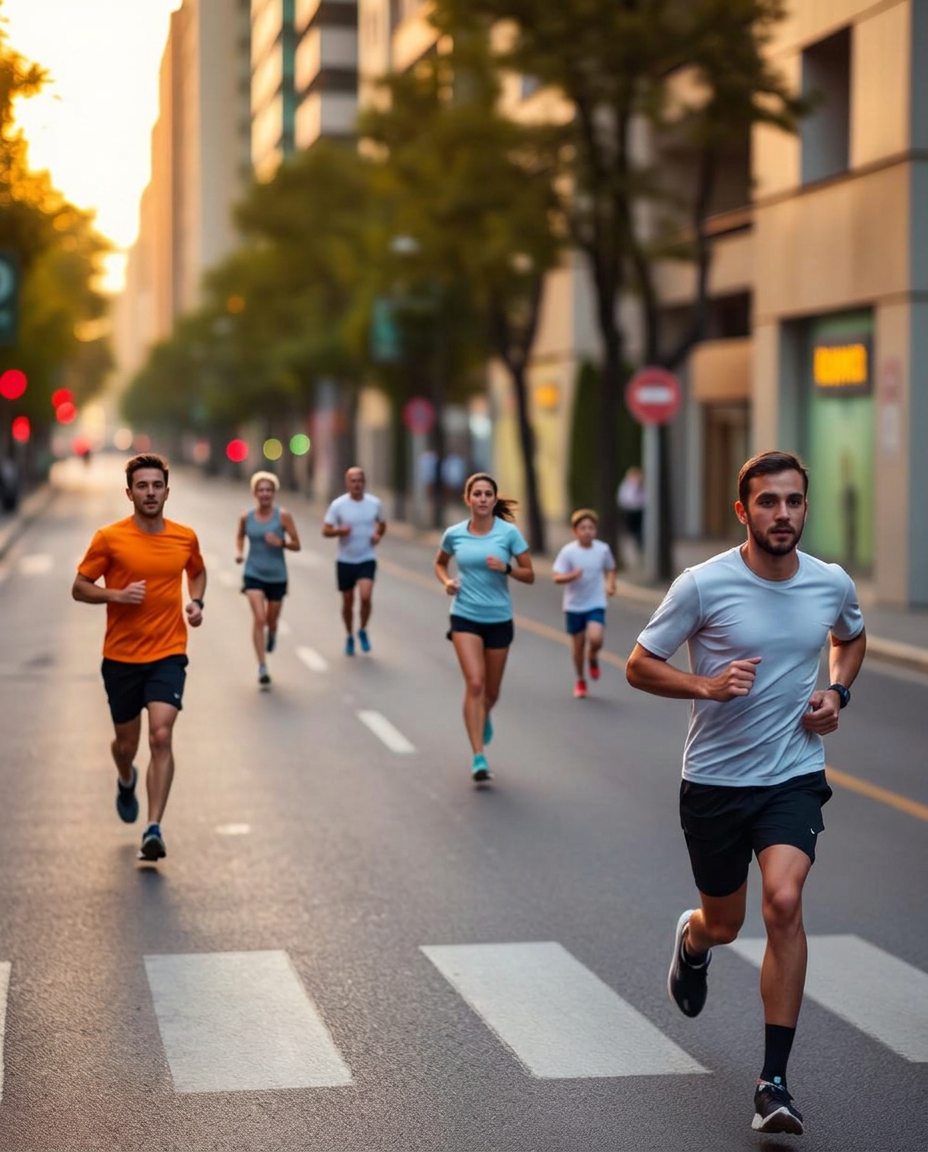 Uniformes personalizados para Corrida